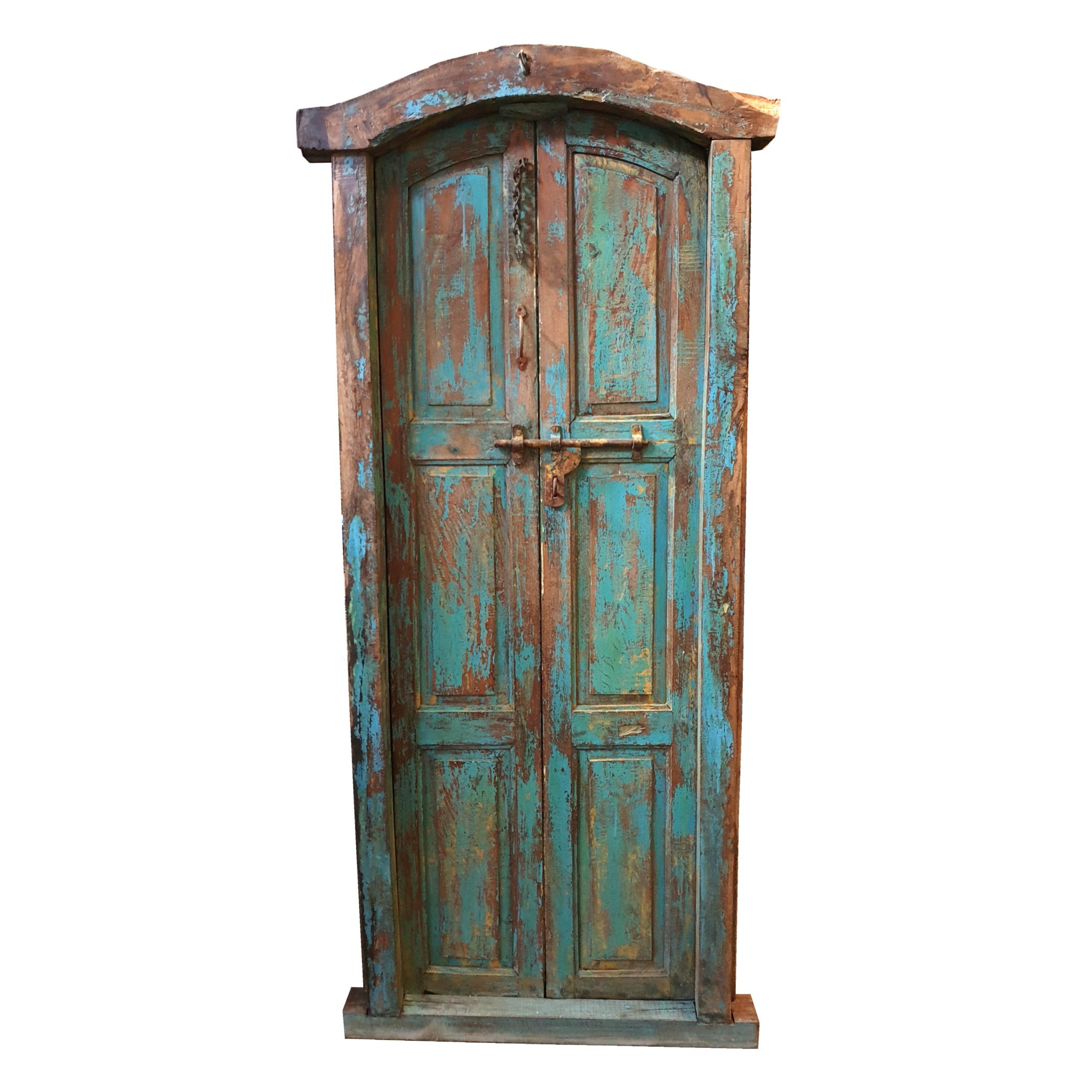 indian door blue and red 6 back