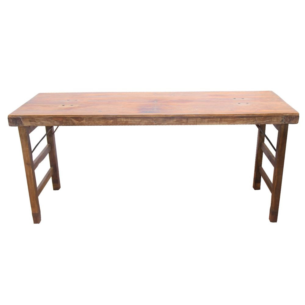 Mesa plegable nogal - ArteRiciclata  Mesa plegable madera, Mesa plegable,  Mesa con patas plegables