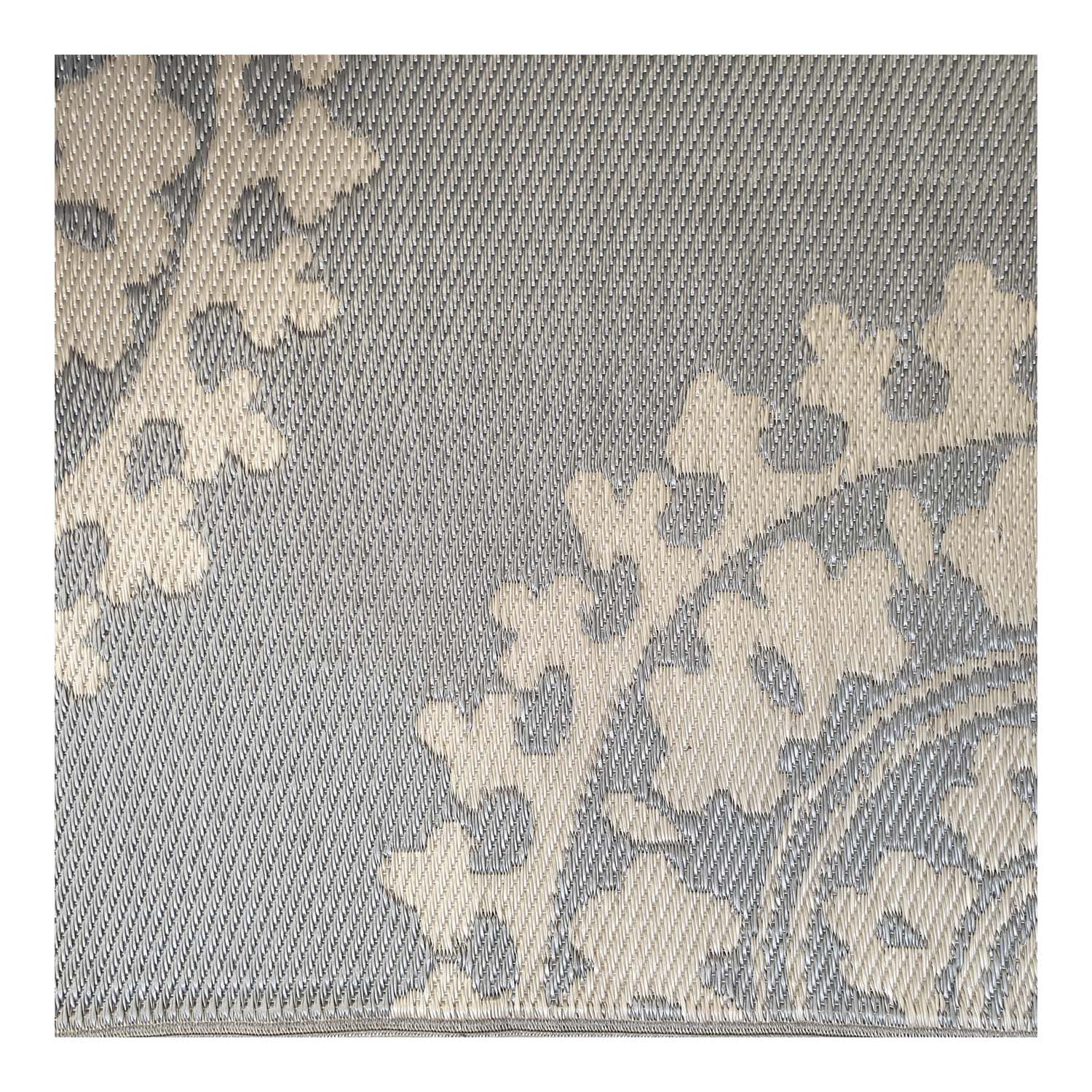 Alfombra exterior de dibujos exóticos - Casa Azul