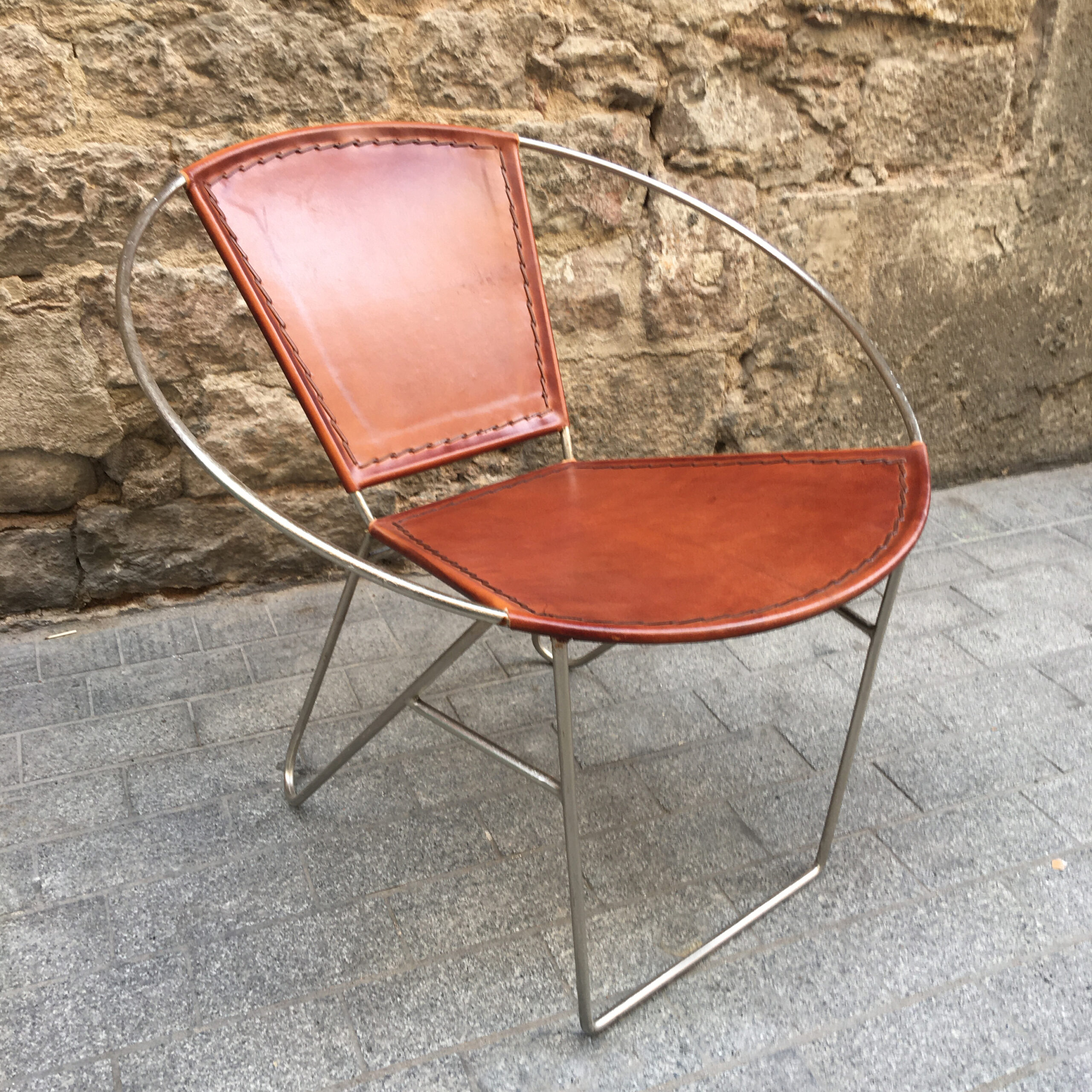 Sillón de piel