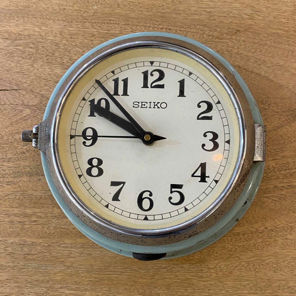 Reloj Seiko de los años 60 en color azul cielo