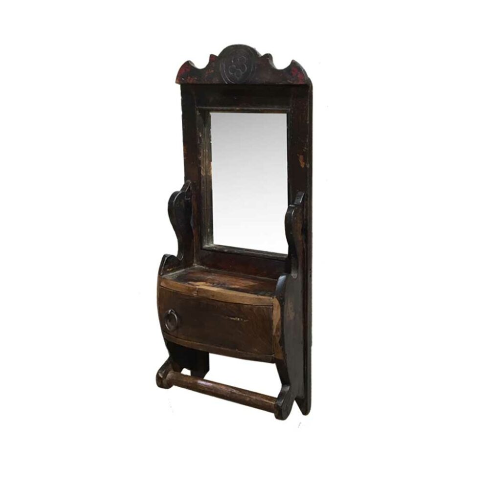 Antiguo espejo tocador