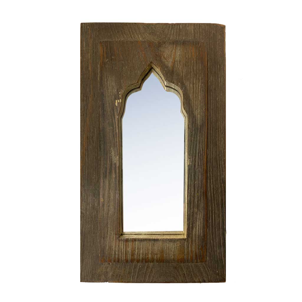 Espejo mehrab de madera