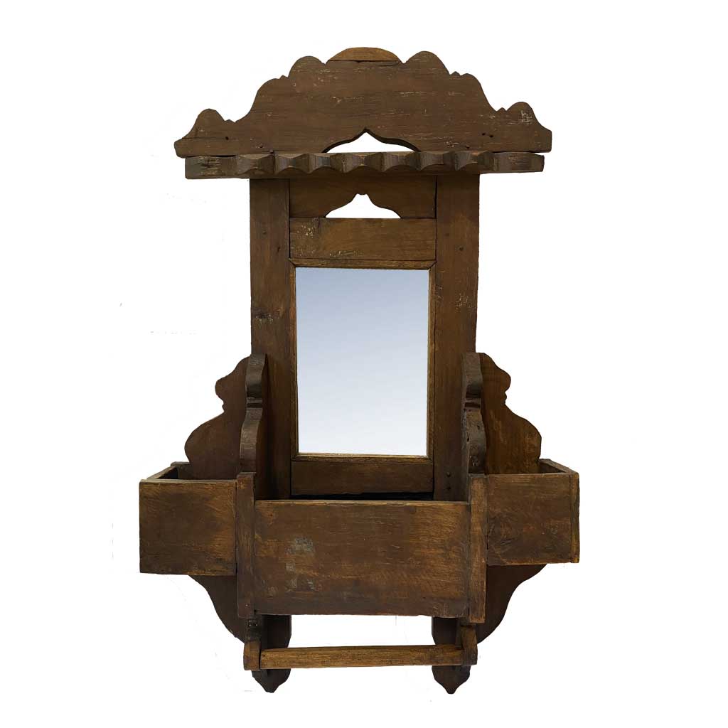 Olivier-J7- Espejo de madera