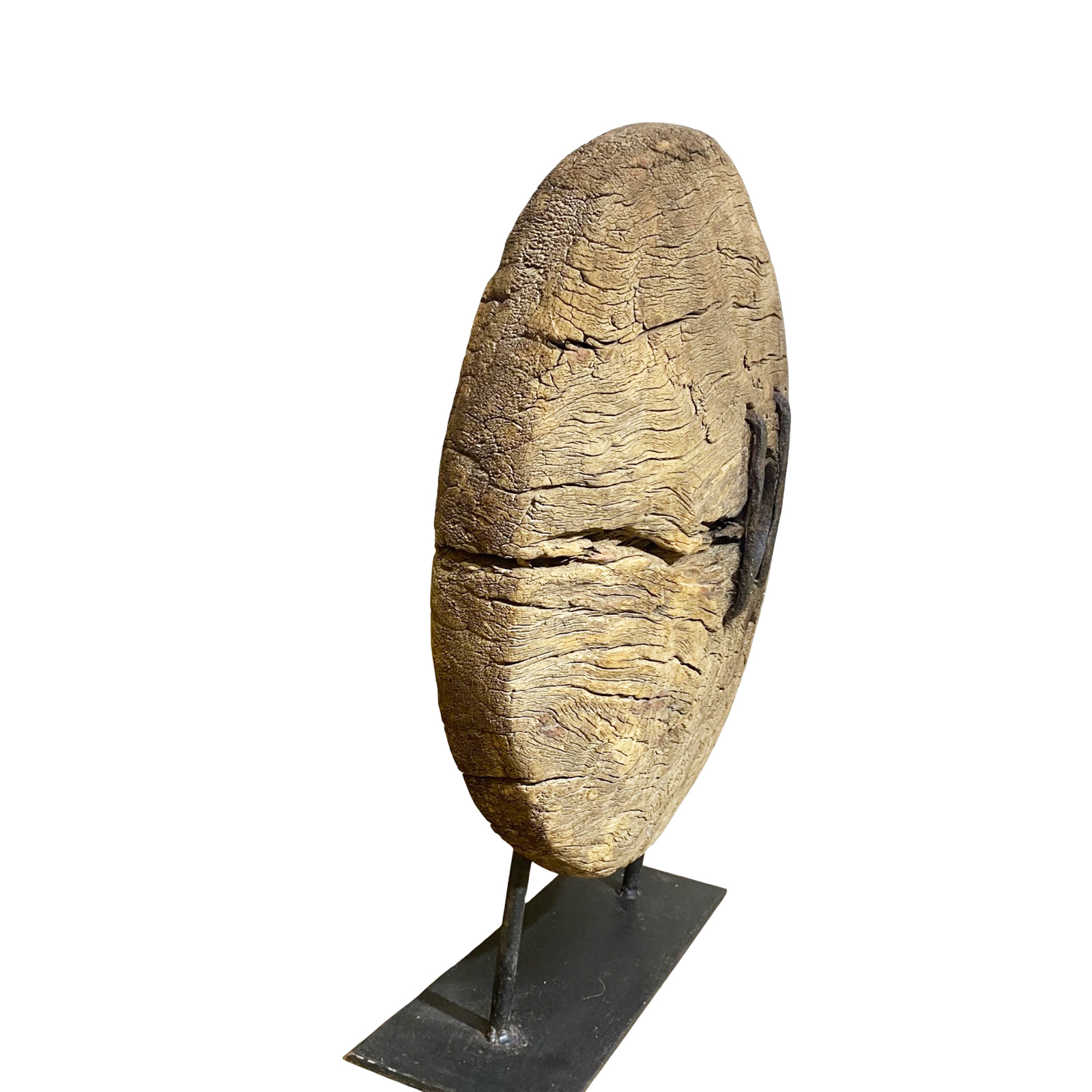 Antigua polea de pozo