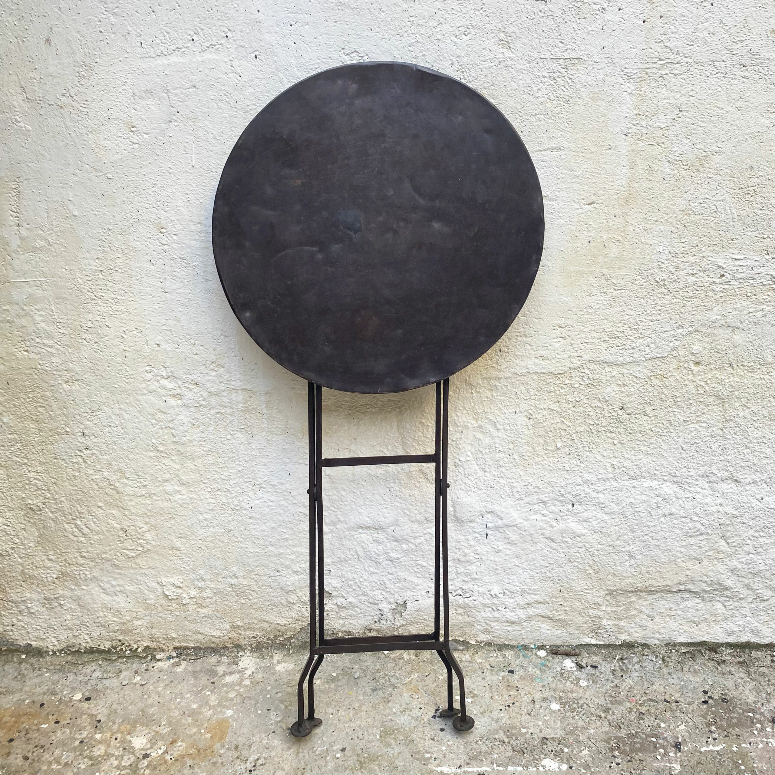 mesa redonda plegada