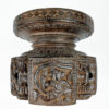 talla de madera con dios hanuman
