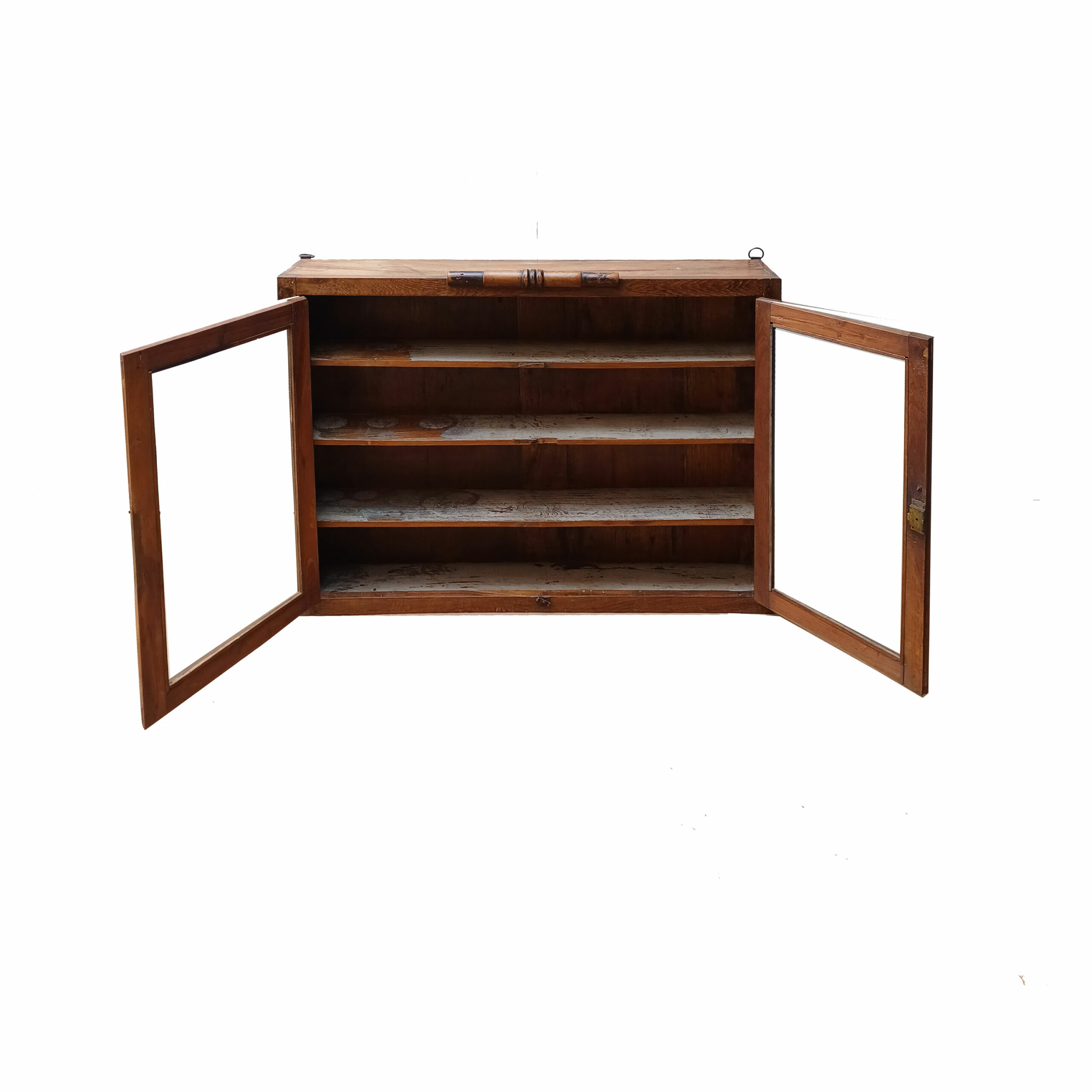 Vitrina para colgar abierta