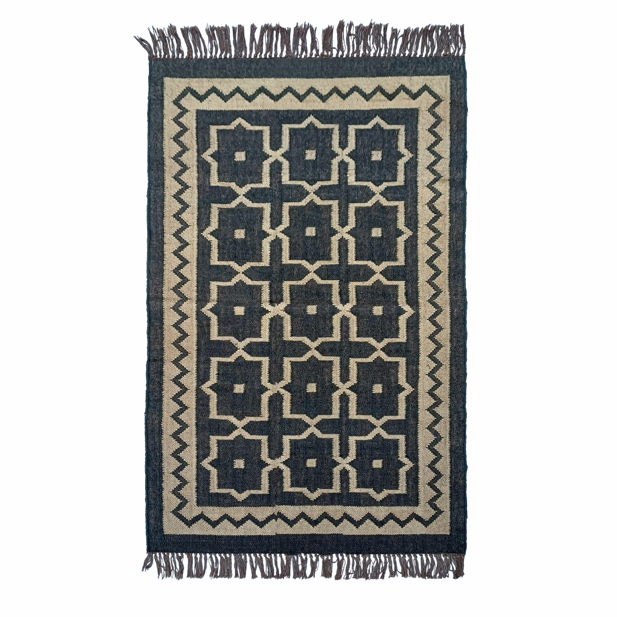 Kilims de lana 159 x 90 cm Kilim de dos colores