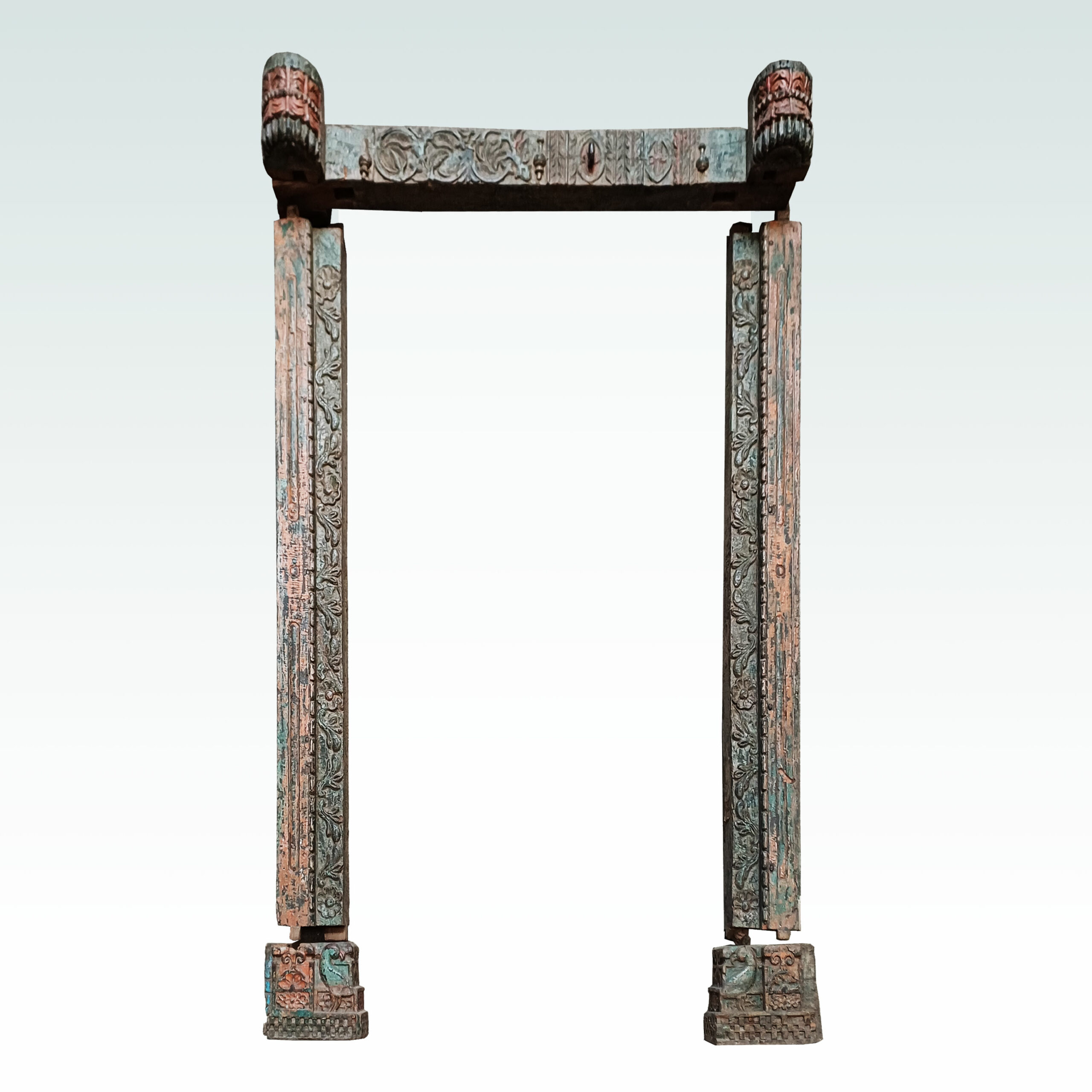 Antiguos marcos tallados de Casa Azul