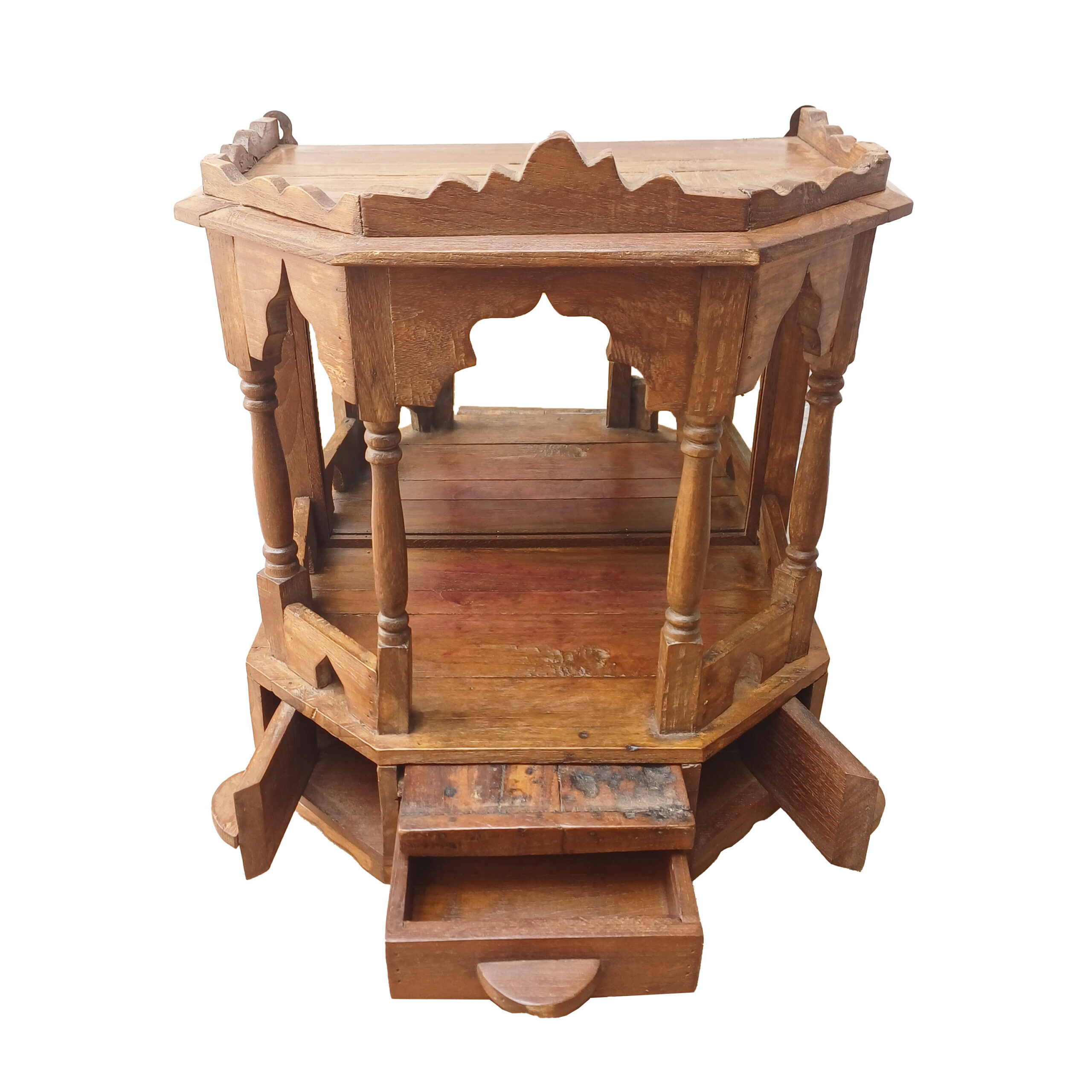 Altar Kamal Altar Kamal de teca de Casa Azul