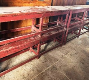 Bancos Cheree seleccionados para Casa Azul