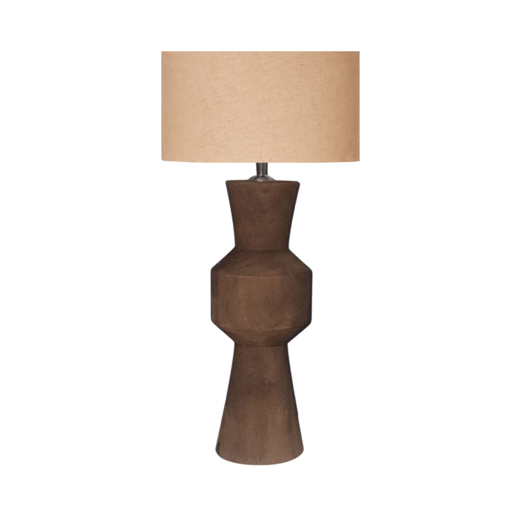 Lámpara Iyamitic M en color café