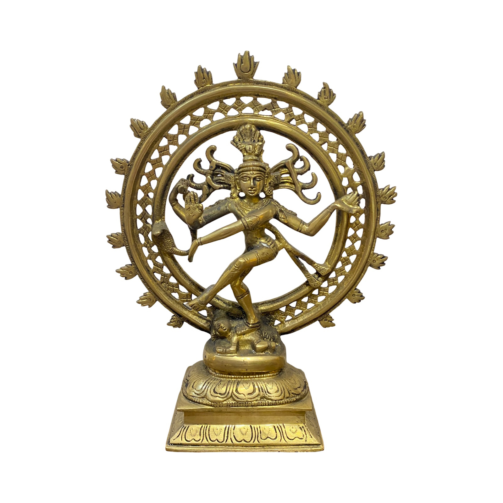 Shiva Nataraja Figura en bronce de Shiva Nataraja