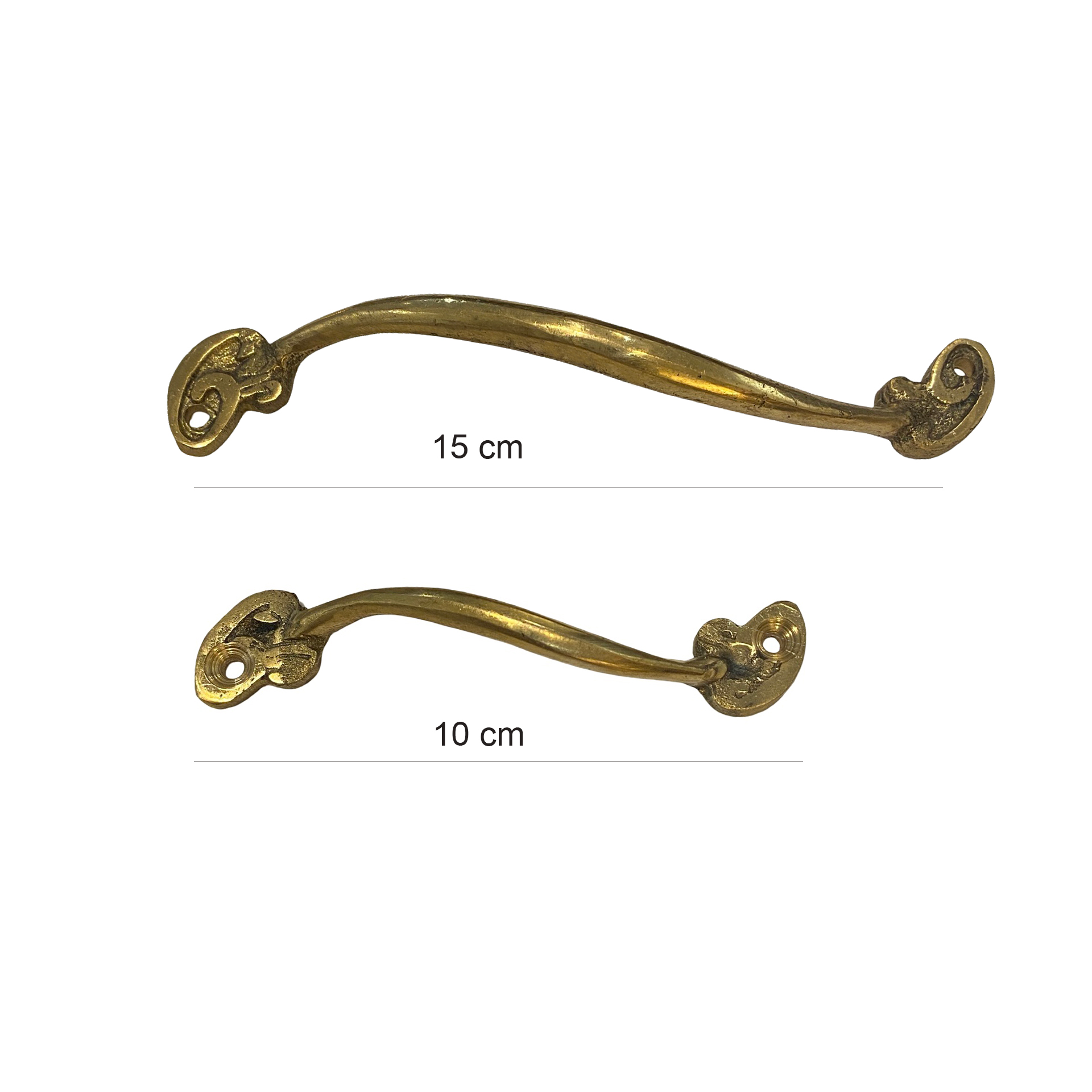 Herrajes de latón estilo modernista de Casa Azul